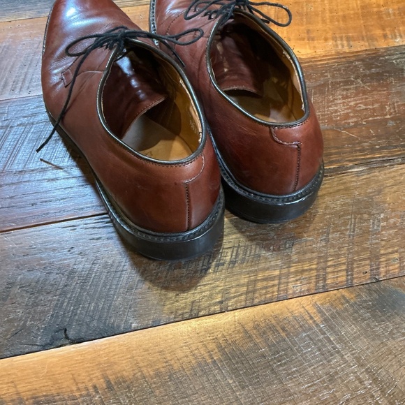 Allen Edmonds Leeds Oxford Dress Shoes Brown Leather Size 11.5C - Picture 6 of 10
